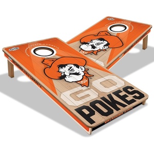 image:imageYouTheFan NCAA 2 x 4 Slogan Series Professional Wood Cornhole GameOklahoma State Cowboys