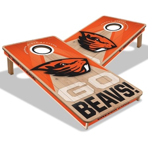 image:imageYouTheFan NCAA 2 x 4 Slogan Series Professional Wood Cornhole GameOregon State Beavers