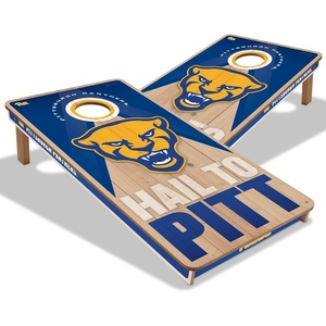 image:imageYouTheFan NCAA 2 x 4 Slogan Series Professional Wood Cornhole GamePittsburgh Panthers