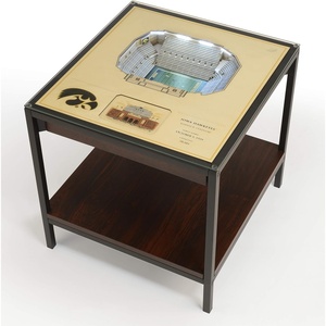 image:imageYouTheFan NCAA 25Layer StadiumView Lighted End TableIowa Hawkeyes