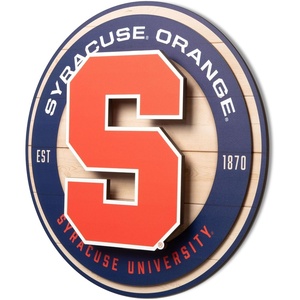 image:imageYouTheFan NCAA 3D Circle Backer Wall Art precisioncrafted multiple layers create striking depth readytohang officially licensed and visually stands outSyracuse Orange