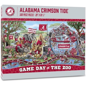 image:imageYouTheFan NCAA Game Day at The Zoo 500pc PuzzleAlabama Crimson Tide