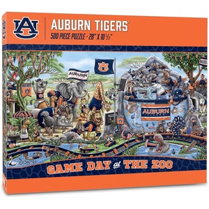 image:imageYouTheFan NCAA Game Day at The Zoo 500pc PuzzleAuburn Tigers