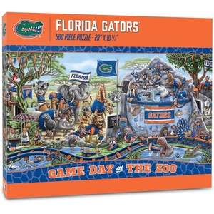 image:imageYouTheFan NCAA Game Day at The Zoo 500pc PuzzleFlorida Gators
