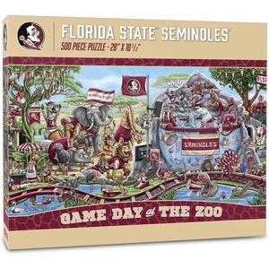 image:imageYouTheFan NCAA Game Day at The Zoo 500pc PuzzleFlorida State Seminoles