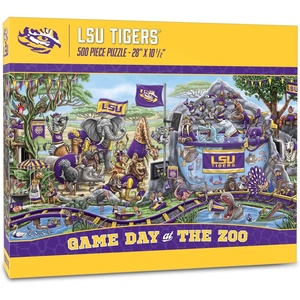 image:imageYouTheFan NCAA Game Day at The Zoo 500pc PuzzleLSU Tigers