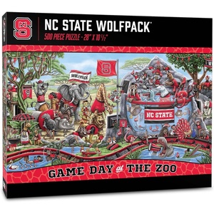 image:imageYouTheFan NCAA Game Day at The Zoo 500pc PuzzleNC State Wolfpack