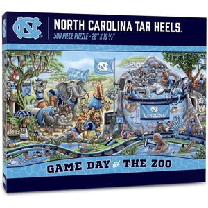 image:imageYouTheFan NCAA Game Day at The Zoo 500pc PuzzleNorth Carolina Tar Heels