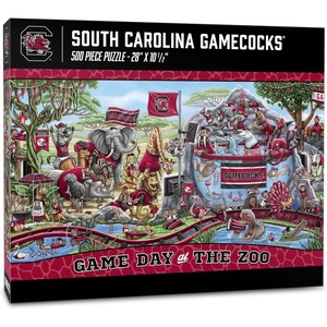 image:imageYouTheFan NCAA Game Day at The Zoo 500pc PuzzleSouth Carolina Gamecocks
