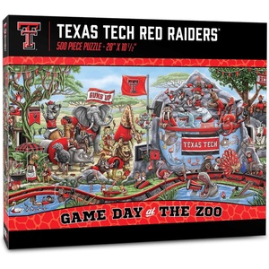 image:imageYouTheFan NCAA Game Day at The Zoo 500pc PuzzleTexas Tech Red Raiders