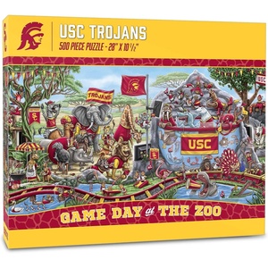 image:imageYouTheFan NCAA Game Day at The Zoo 500pc PuzzleUSC Trojans