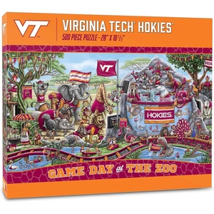 image:imageYouTheFan NCAA Game Day at The Zoo 500pc PuzzleVirginia Tech Hokies