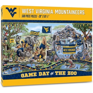image:imageYouTheFan NCAA Game Day at The Zoo 500pc PuzzleWest Virginia Mountaineers