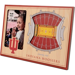 image:imageYouTheFan NCAA Officiallylicensed 3D Stadium Picture Frame  perfect stadium replica  add 4 x 6 photo  made of multiple layers  ready to hang or displayIndiana Hoosiers