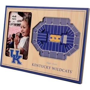 image:imageYouTheFan NCAA Officiallylicensed 3D Stadium Picture Frame  perfect stadium replica  add 4 x 6 photo  made of multiple layers  ready to hang or displayKentucky Wildcats