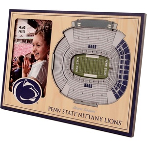 image:imageYouTheFan NCAA Officiallylicensed 3D Stadium Picture Frame  perfect stadium replica  add 4 x 6 photo  made of multiple layers  ready to hang or displayPenn State Nittany Lions