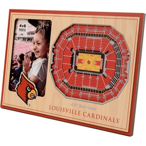 image:imageYouTheFan NCAA Officiallylicensed 3D Stadium Picture Frame  perfect stadium replica  add 4 x 6 photo  made of multiple layers  ready to hang or displayLouisville Cardinals