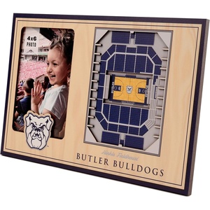 image:imageYouTheFan NCAA Officiallylicensed 3D Stadium Picture Frame  perfect stadium replica  add 4 x 6 photo  made of multiple layers  ready to hang or displayButler Bulldogs