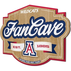 image:imageYouTheFan NCAA Officiallylicensed FanCave 3D wall art  readytohang 3D multilayered construction  floating wall mount design  Perfect fan giftArizona Wildcats