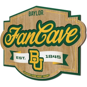 image:imageYouTheFan NCAA Officiallylicensed FanCave 3D wall art  readytohang 3D multilayered construction  floating wall mount design  Perfect fan giftBaylor Bears