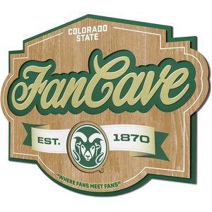 image:imageYouTheFan NCAA Officiallylicensed FanCave 3D wall art  readytohang 3D multilayered construction  floating wall mount design  Perfect fan giftColorado State Rams