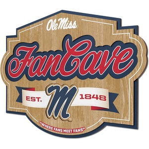 image:imageYouTheFan NCAA Officiallylicensed FanCave 3D wall art  readytohang 3D multilayered construction  floating wall mount design  Perfect fan giftMississippi Rebels