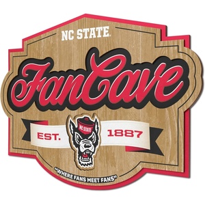 image:imageYouTheFan NCAA Officiallylicensed FanCave 3D wall art  readytohang 3D multilayered construction  floating wall mount design  Perfect fan giftNC State Wolfpack