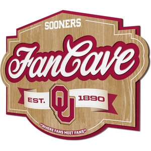 image:imageYouTheFan NCAA Officiallylicensed FanCave 3D wall art  readytohang 3D multilayered construction  floating wall mount design  Perfect fan giftOklahoma Sooners