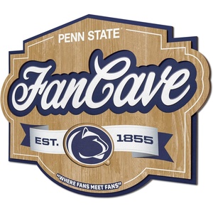 image:imageYouTheFan NCAA Officiallylicensed FanCave 3D wall art  readytohang 3D multilayered construction  floating wall mount design  Perfect fan giftPenn State Nittany Lions