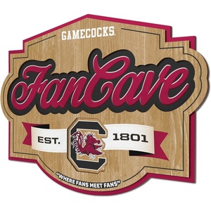 image:imageYouTheFan NCAA Officiallylicensed FanCave 3D wall art  readytohang 3D multilayered construction  floating wall mount design  Perfect fan giftSouth Carolina Gamecocks