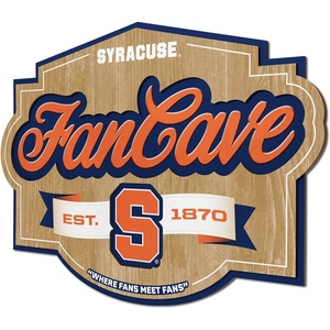 image:imageYouTheFan NCAA Officiallylicensed FanCave 3D wall art  readytohang 3D multilayered construction  floating wall mount design  Perfect fan giftSyracuse Orange