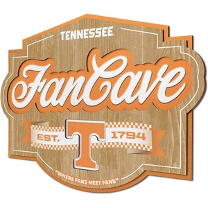 image:imageYouTheFan NCAA Officiallylicensed FanCave 3D wall art  readytohang 3D multilayered construction  floating wall mount design  Perfect fan giftTennessee Volunteers