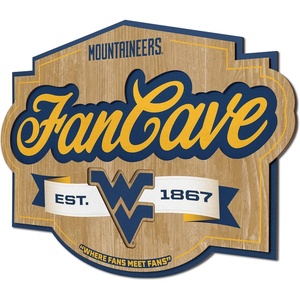 image:imageYouTheFan NCAA Officiallylicensed FanCave 3D wall art  readytohang 3D multilayered construction  floating wall mount design  Perfect fan giftWest Virginia Mountaineers