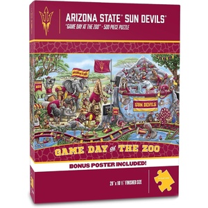 image:imageYouTheFan NCAA Texas Tech Red Raiders Game Day At The Zoo 500pc Puzzle 28 x 105Arizona State Sun Devils