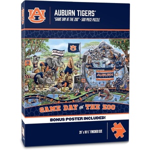 image:imageYouTheFan NCAA Texas Tech Red Raiders Game Day At The Zoo 500pc Puzzle 28 x 105Auburn Tigers