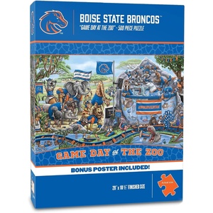 image:imageYouTheFan NCAA Texas Tech Red Raiders Game Day At The Zoo 500pc Puzzle 28 x 105Boise State Broncos