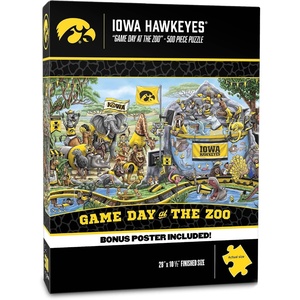 image:imageYouTheFan NCAA Texas Tech Red Raiders Game Day At The Zoo 500pc Puzzle 28 x 105Iowa Hawkeyes