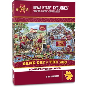 image:imageYouTheFan NCAA Texas Tech Red Raiders Game Day At The Zoo 500pc Puzzle 28 x 105Iowa State Cyclones