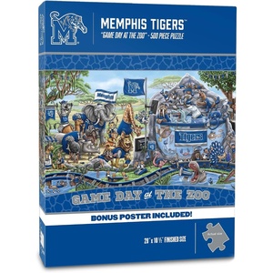 image:imageYouTheFan NCAA Texas Tech Red Raiders Game Day At The Zoo 500pc Puzzle 28 x 105Memphis Tigers