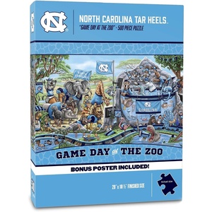 image:imageYouTheFan NCAA Texas Tech Red Raiders Game Day At The Zoo 500pc Puzzle 28 x 105North Carolina Tar Heels