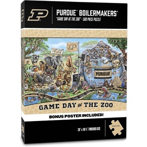 image:imageYouTheFan NCAA Texas Tech Red Raiders Game Day At The Zoo 500pc Puzzle 28 x 105Purdue Boilermakers
