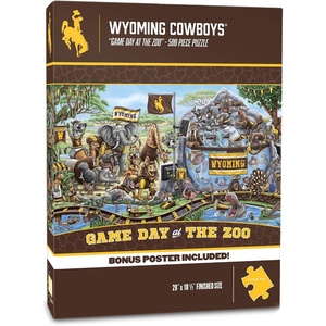 image:imageYouTheFan NCAA Texas Tech Red Raiders Game Day At The Zoo 500pc Puzzle 28 x 105Wyoming Cowboys