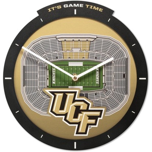 image:imageYouTheFan NCAA West Virginia Mountaineers 3D StadiumView ClockCentral Florida Knights