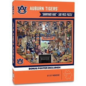 image:imageYouTheFan NCAA Wichita State Shockers Barnyard Fans 500pc Puzzle 15 x 20Auburn Tigers