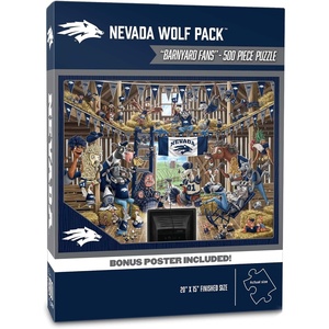 image:imageYouTheFan NCAA Wichita State Shockers Barnyard Fans 500pc Puzzle 15 x 20Nevada Wolf Pack