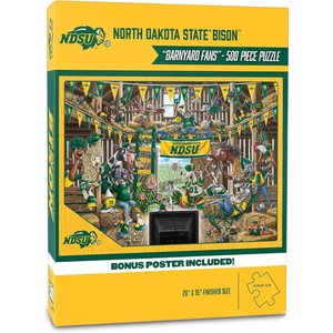 image:imageYouTheFan NCAA Wichita State Shockers Barnyard Fans 500pc Puzzle 15 x 20North Dakota State Bison