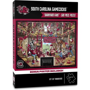 image:imageYouTheFan NCAA Wichita State Shockers Barnyard Fans 500pc Puzzle 15 x 20South Carolina Gamecocks