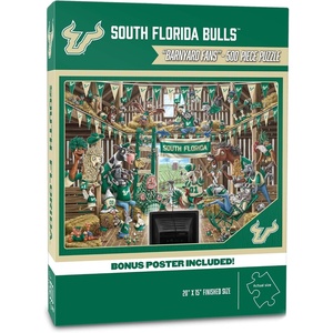 image:imageYouTheFan NCAA Wichita State Shockers Barnyard Fans 500pc Puzzle 15 x 20South Florida Bulls