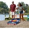 image:imageYouTheFan 2 x 4 Professional Wood Cornhole GameTeam Colors