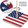 image:imageYouTheFan Horseshoe Bags GameStars  Stripes